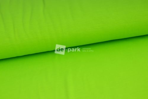 Teplákovina - neon zelená - 613