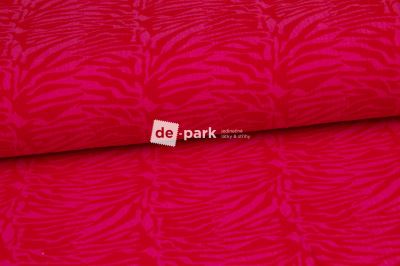 Gázovina - mušelín - Zebra - růžovočervená