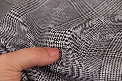 Tartan - skotská kostka - černobílá (6)