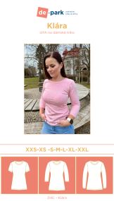 Papírový střih 3v1 - Klára vel.XXS-XXL