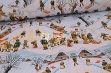 Zimní softshell 10/3 - Josef Lada - Zima