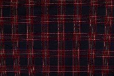 Tartan - skotská kostka - vínová (1)