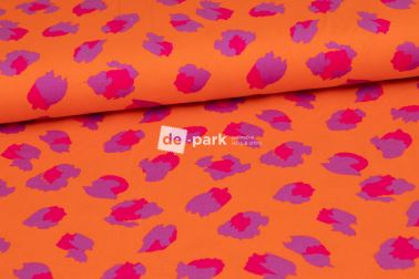 Úplet - Gepard multicolor - oranžová