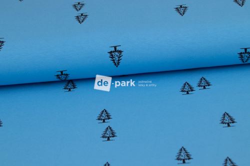 Úplet - KOLEKCE LES - modrá - 551