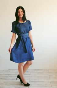 Tencel - tmavá modrá - 588 (1)