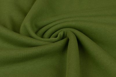 Počesaná teplákovina silná - matcha (2)