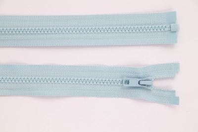 Zip YKK - kostěný dělitelný- světle džínově modrá - 583
