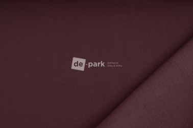 Počesaná teplákovina - mauve - 475 - II. jakost
