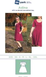 Papírový střih - Adina vel. XXS-XXL