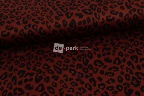 Scuba - Umělá broušená kůže - Gepard