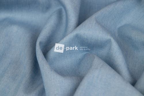 Džínovina Chambray - dusty blue Džínovina Chambray - dusty blue
