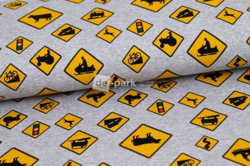 Teplákovina - Žluté značky