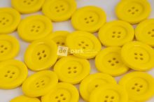 DE-PARK knoflíky - 2cm - žlutá - 125