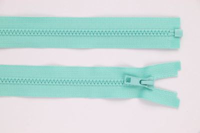 Zip YKK -  kostěný dělitelný - tmavá mintová