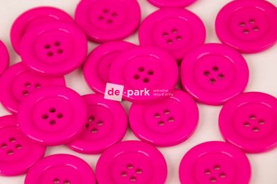 DE-PARK knoflíky - 2cm - fuchsiová