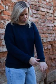 BIG svetrovina - černomodrá - 549 - 1 ks - 1 m (3)