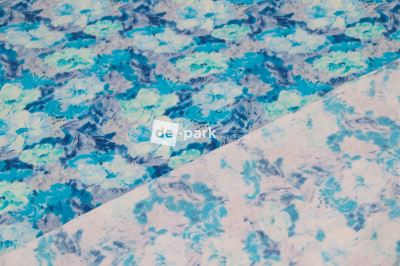 Viskoza - Letná lúka - aqua (6)