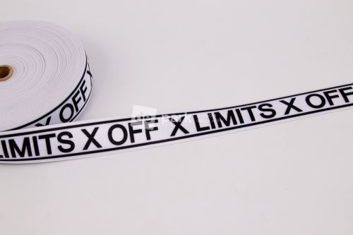 Guma -  LIMITS X OFF - černá na bílé