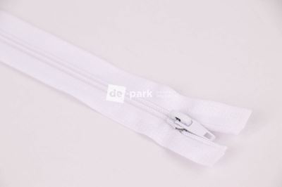 Zips - 25cm - deliteľný - biela
