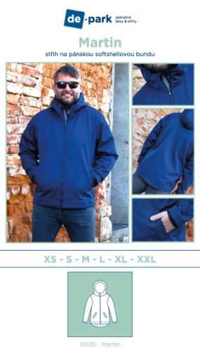 Papírový střih - Martin vel. XS-XXL