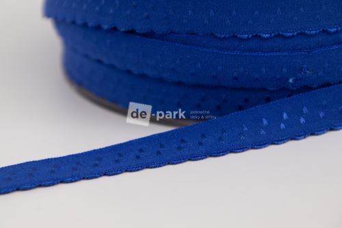 Lemovací pruženka na spodní prádlo - královsky modrá - 558