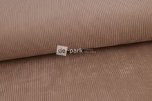 Manšestr - strečový -  bílá káva