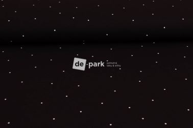 Úplet - Sem tam puntík - černá - 999