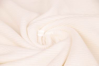 Teplákovina 3D - Stripe - přírodní bílá