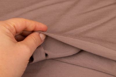 Úplet MERINO s lycrou - Ultrafine - mocca (7)