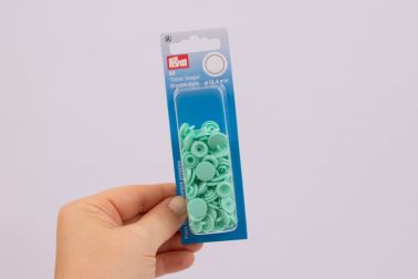 Patentky Color snaps - mint