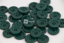 DE-PARK knoflíky - 2cm - lahvově zelená