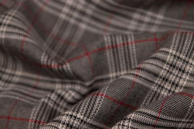 Tartan - skotská kostka - šedá (4)