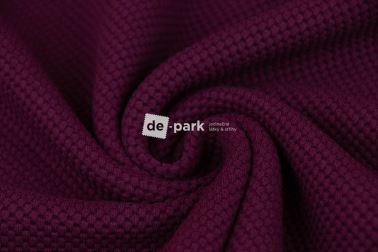 Teplákovina 3D - burgundy