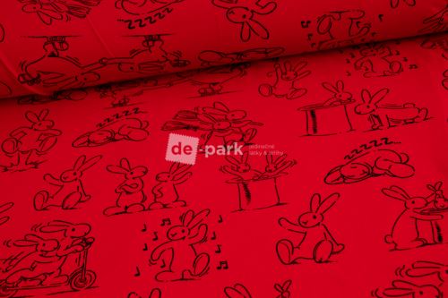 DESIGNED BY DE-PARK - Úplet - Bob a Bobek - červená