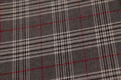 Tartan - skotská kostka - šedá (3)