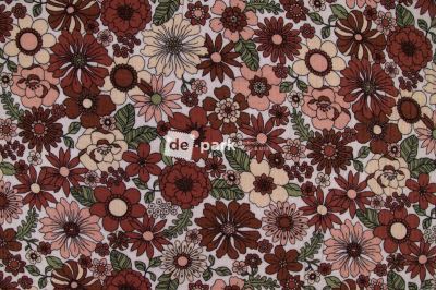Gázovina - mušelín - Flower (2)