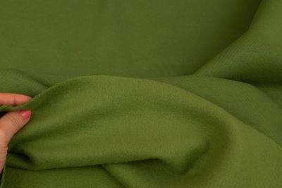 Počesaná teplákovina silná - matcha (6)