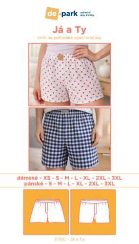 Papírový střih - Já a Ty vel. XS-XXXL