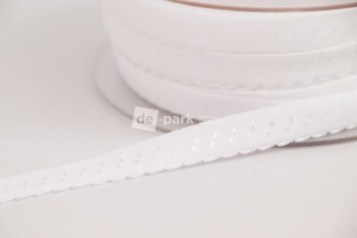 Lemovací pruženka na spodní prádlo - bílá - 1001