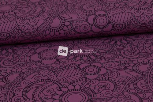Úplet - Omalovánka - light mauve - 377 Úplet - Omalovánka - light mauve - 377