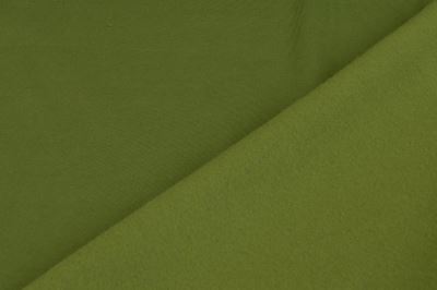 Počesaná teplákovina silná - matcha (4)