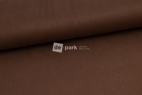 Scuba - Umělá broušená kůže - světle hnědá