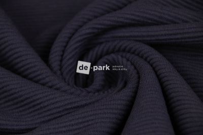 Teplákovina 3D - Stripe - čiernomodrá