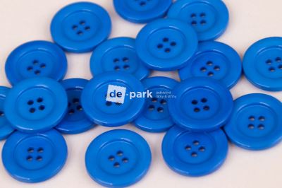 DE-PARK knoflíky - 2cm - chrpová