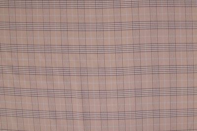 Tartan - skotská kostka - béžová (2)