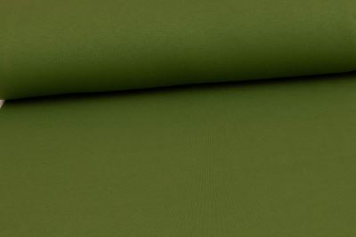 Počesaná teplákovina silná - matcha (1)