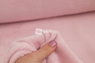 Bambusové froté - baby pink (3)