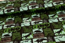 Počesaná teplákovina - Dino