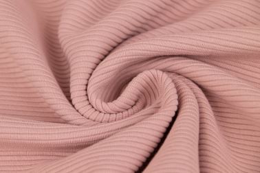 Teplákovina 3D - Stripe - světlá starorůžová