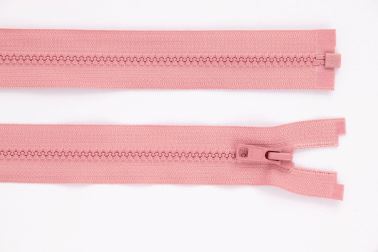 Zip YKK - 75cm - deliteľný - staroružová - 372